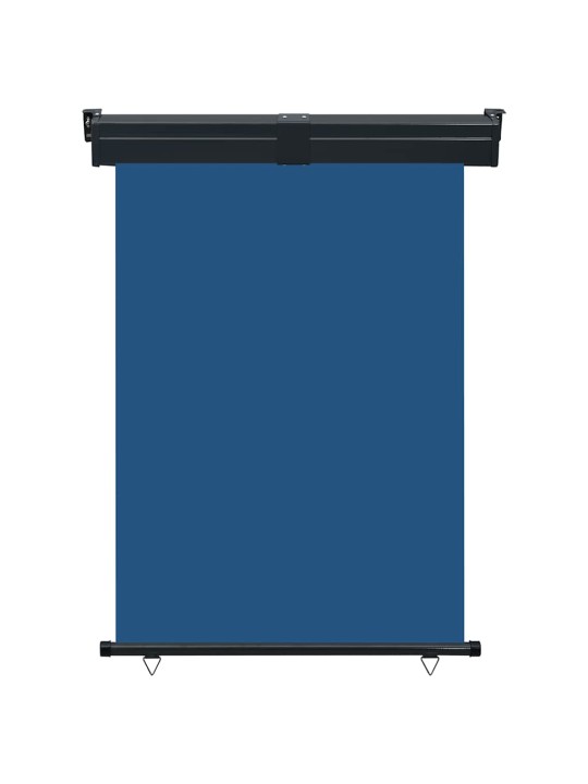 Parvekkeen sivumarkiisi 125x250 cm sininen