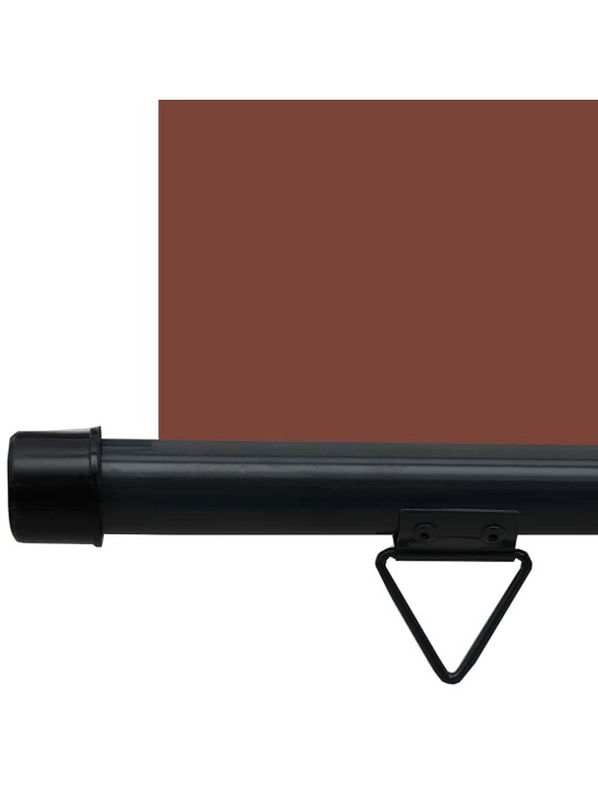 Parvekkeen sivumarkiisi 125x250 cm ruskea