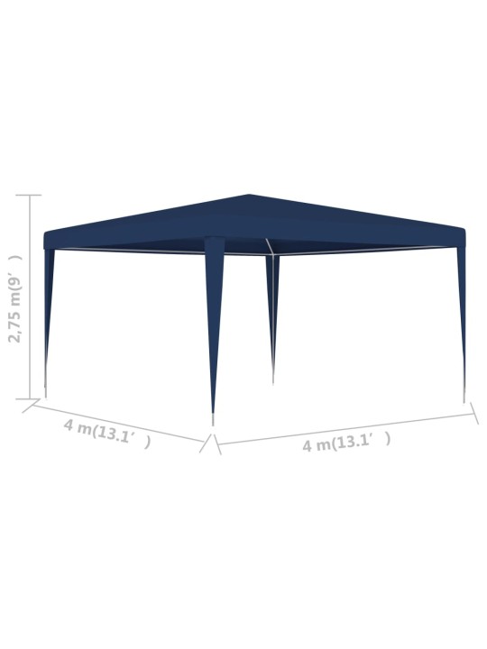 Juhlateltta 4x4 m sininen