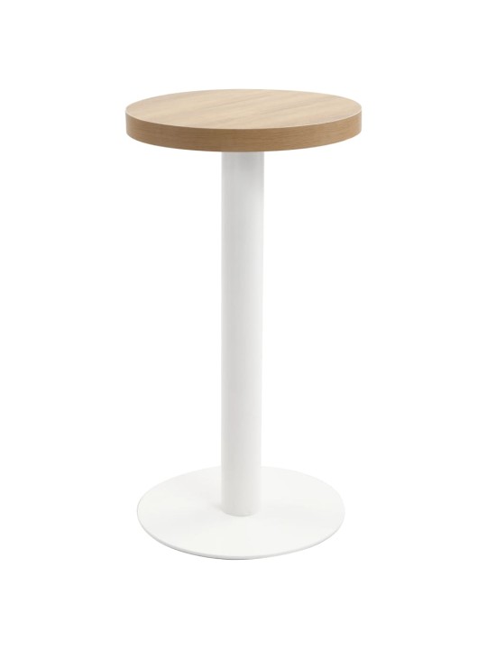 Bistropöytä vaaleanruskea 40 cm MDF