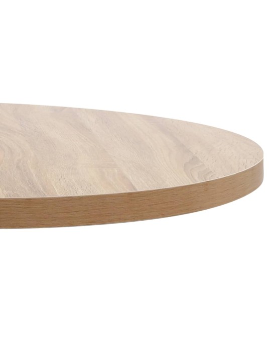 Bistropöytä vaaleanruskea 80 cm MDF