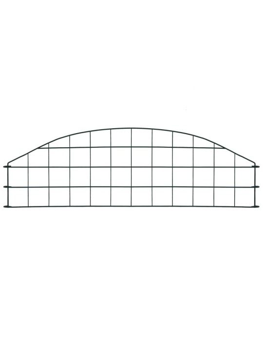 Puutarha-aitasarja kaareva 77,3x26 cm vihreä