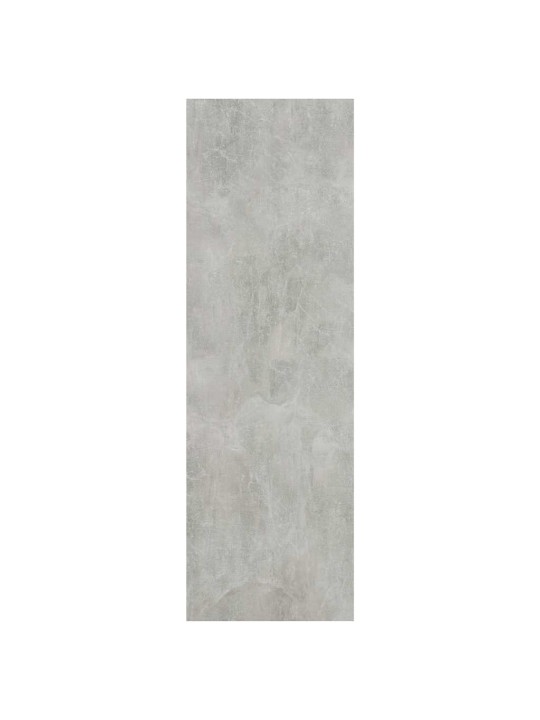 Kirjahylly betoni harmaa 40x24x75 cm engineered wood