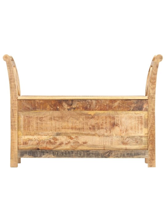 Eteisen penkki 103x33x72 cm täysi mangopuu