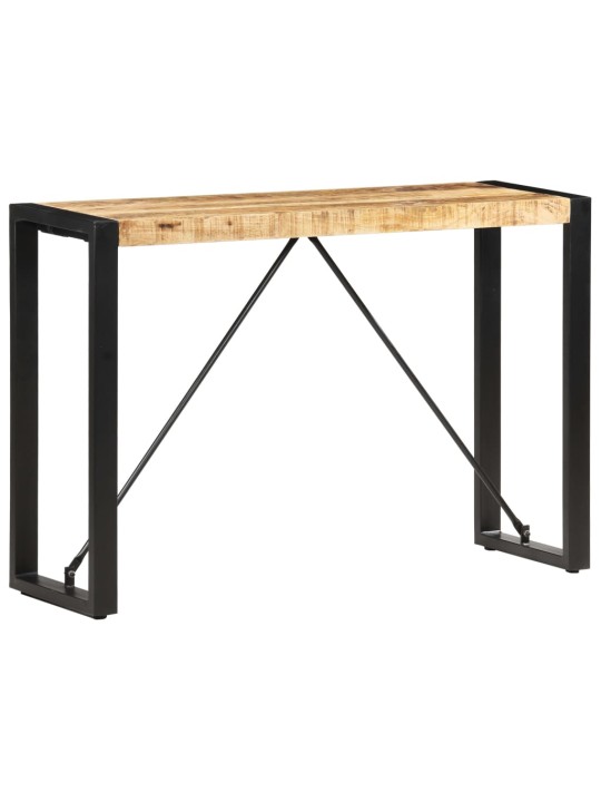 Konsolipöytä 110x35x76 cm täysi mangopuu