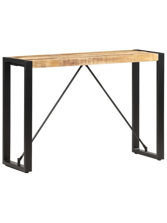 Konsolipöytä 110x35x76 cm täysi mangopuu