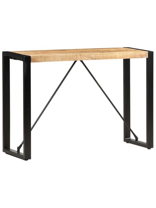 Konsolipöytä 110x35x76 cm täysi mangopuu