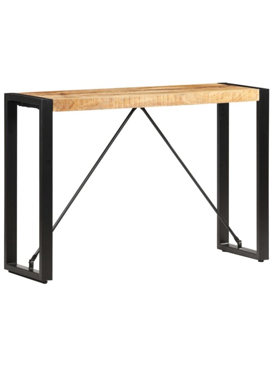 Konsolipöytä 110x35x76 cm täysi mangopuu