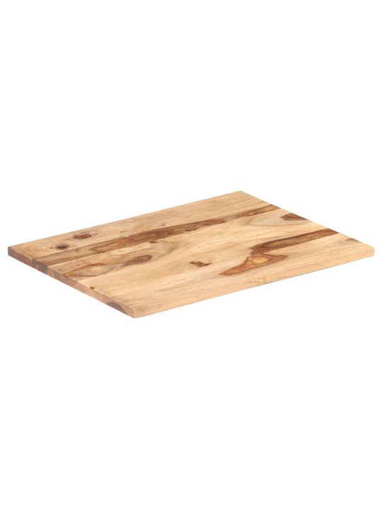 Pöytälevy täysi akaasiapuu 25-27 mm 60x70 cm