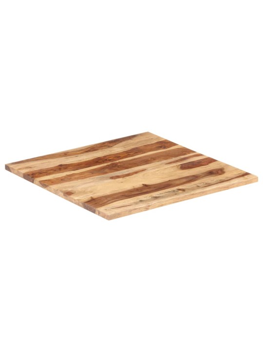 Pöytälevy täysi akaasiapuu 25-27 mm 70x70 cm