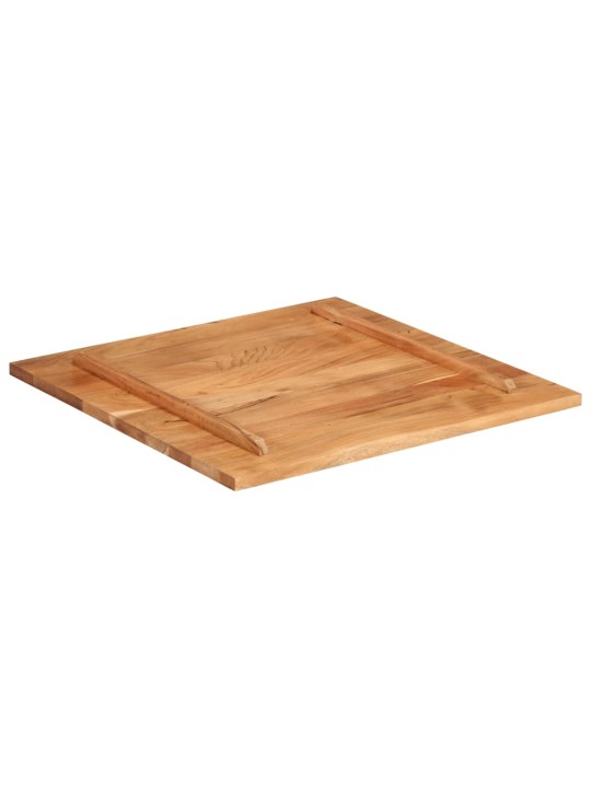 Pöytälevy täysi akaasiapuu 25-27 mm 80x80 cm