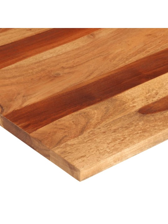 Pöytälevy täysi akaasiapuu 25-27 mm 80x80 cm