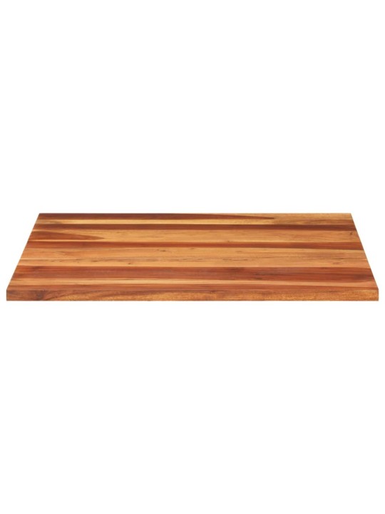 Pöytälevy täysi akaasiapuu 25-27 mm 80x80 cm