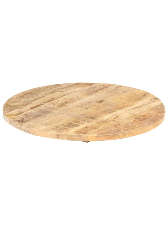 Pöytälevy täysi mangopuu pyöreä 25-27 mm 40 cm