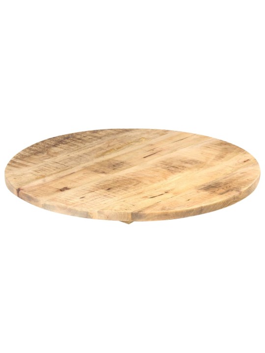 Pöytälevy täysi mangopuu pyöreä 25-27 mm 40 cm