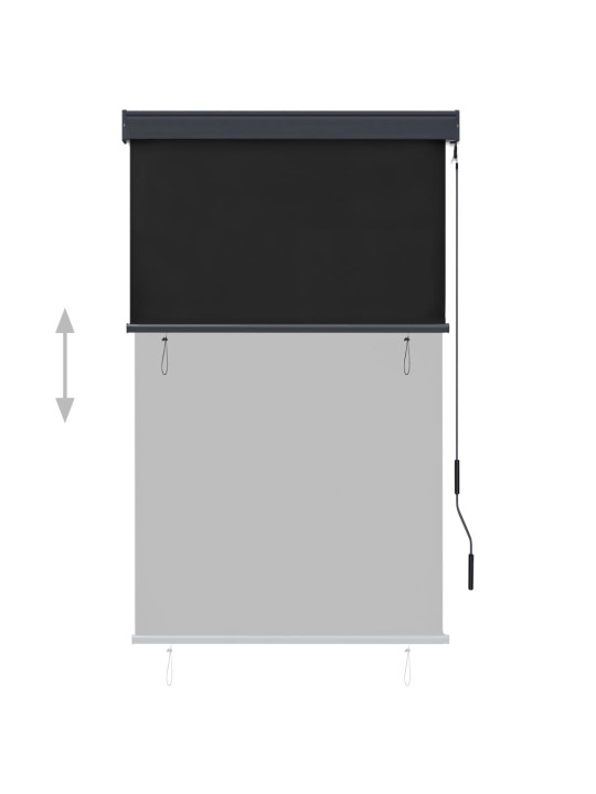 Ulkorullaverho 100x250 cm antrasiitti