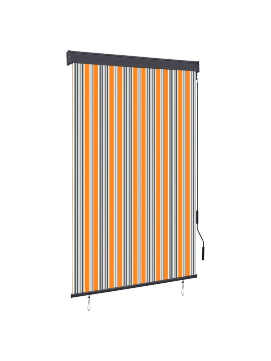 Ulkorullaverho 120x250 cm keltainen ja sininen