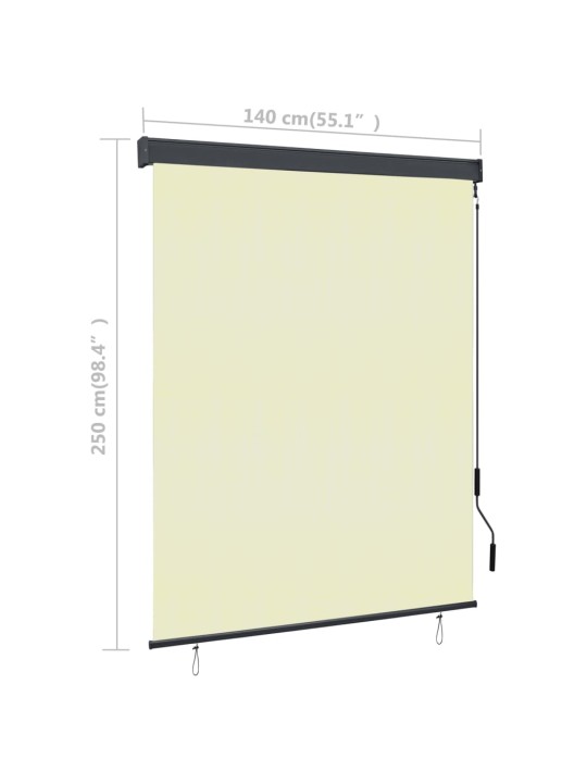 Ulkorullaverho 140x250 cm kerma