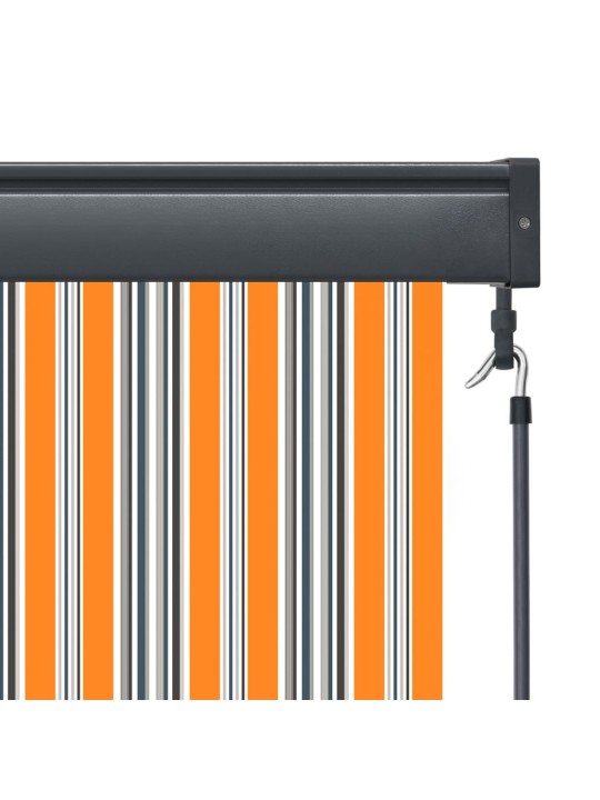 Ulkorullaverho 170x250 cm keltainen ja sininen