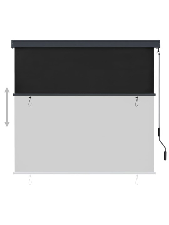Ulkorullaverho 170x250 cm antrasiitti