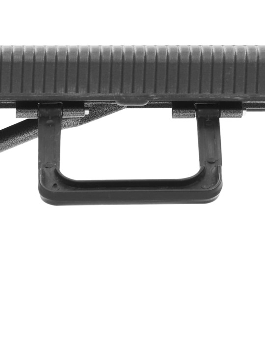 Kokoontaitettavat puutarhapenkit 2 kpl 180 cm hdpe musta