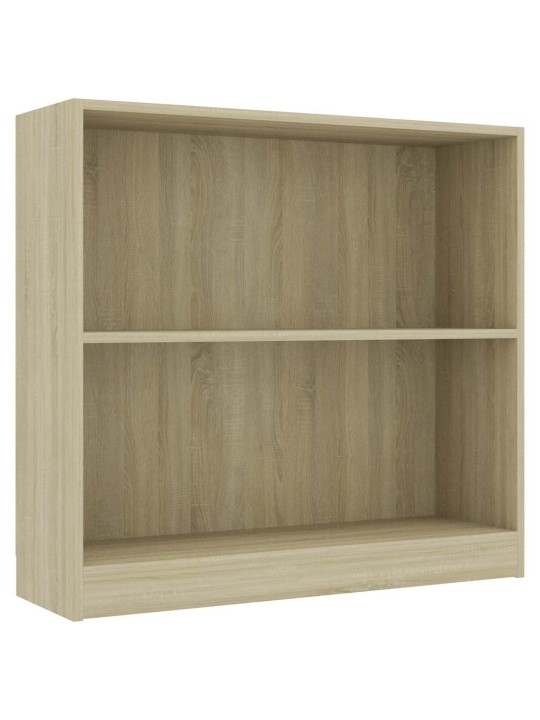 Kirjahylly sonoma-tammi 80x24x75 cm tekninen puu