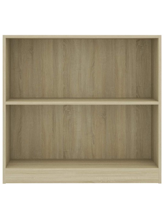 Kirjahylly sonoma-tammi 80x24x75 cm tekninen puu