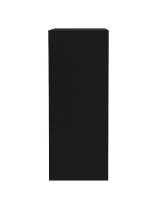 Kirjahylly musta 40x30x76,5 cm tekninen puu