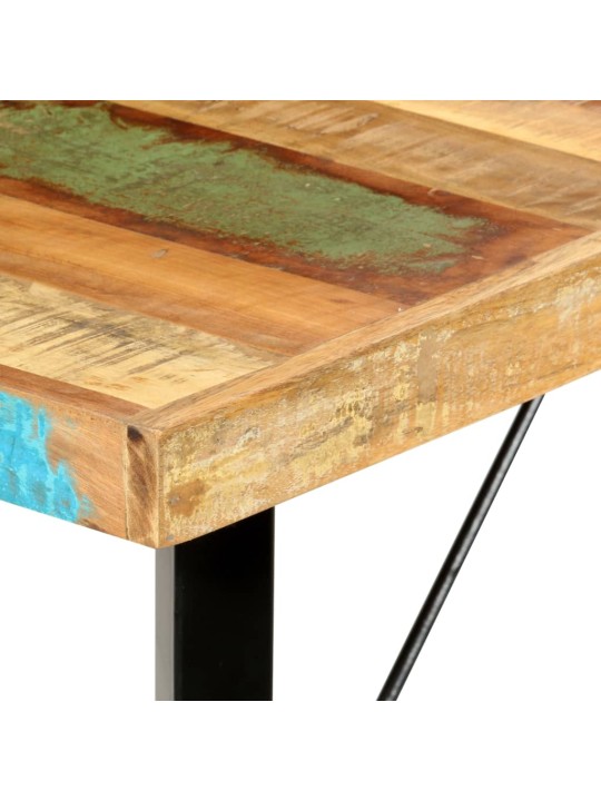 Baaripöytä 180x70x107 cm täysi kierrätetty puu