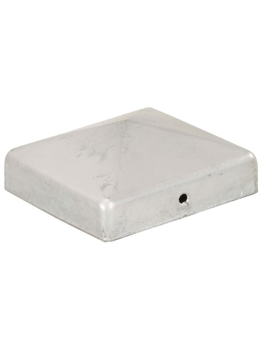 Pyramidin muotoinen aitatolpan kärki 6 kpl metalli 81x81 mm