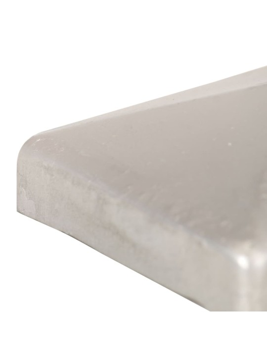 Pyramidin muotoinen aitatolpan kärki 6 kpl metalli 81x81 mm