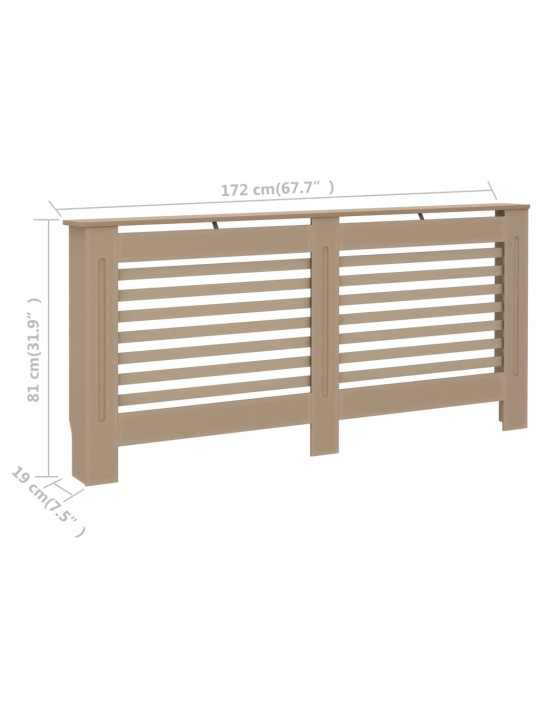 Lämpöpatterin suoja 172x19x81 cm MDF