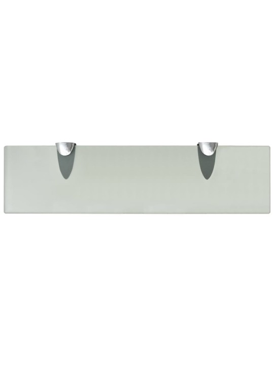 Kelluvat hyllyt 2 kpl lasi 40x10 cm 8 mm