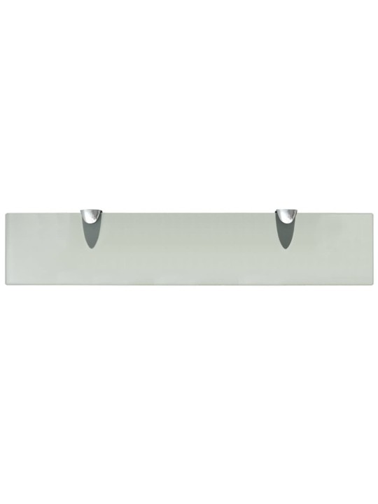 Kelluvat hyllyt 2 kpl lasi 50x10 cm 8 mm