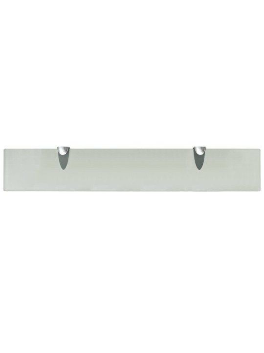 Kelluvat hyllyt 2 kpl lasi 60x10 cm 8 mm