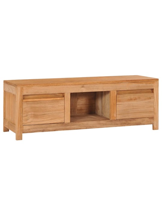 TV-taso 100x30x35 cm täysi tiikki