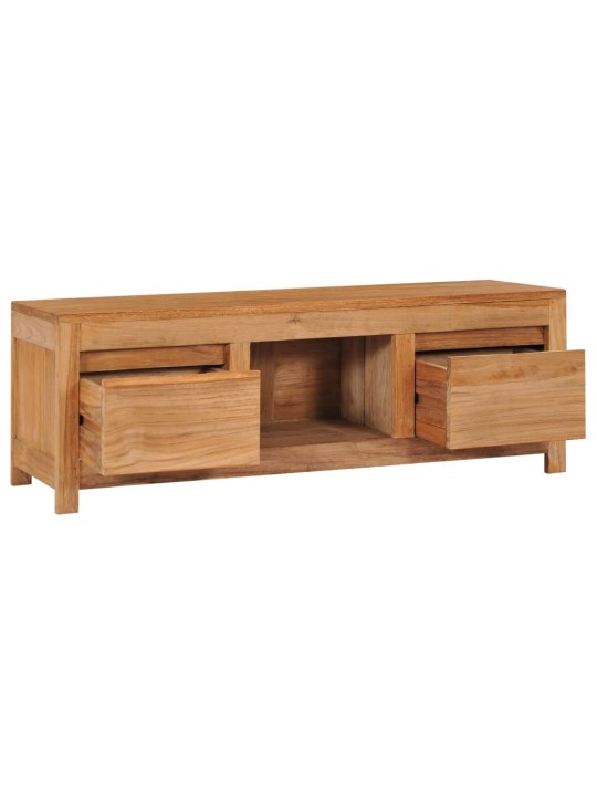 TV-taso 100x30x35 cm täysi tiikki