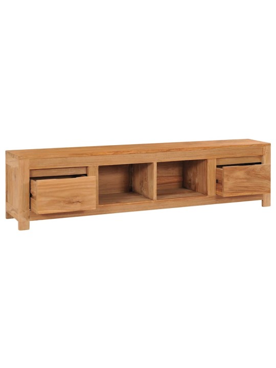Tv-taso 115x30x35 cm täysi tiikki