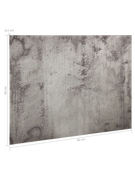 Seinäkiinnitteinen magneettinen tussitaulu lasi 80x60 cm