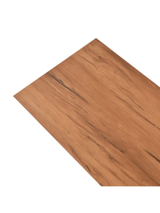 PVC-lattialankut ei-itsekiinnittyvä 4,46 m² 3 mm jalava