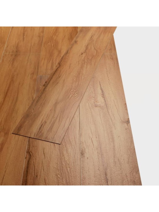 PVC-lattialankut ei-itsekiinnittyvä 4,46 m² 3 mm jalava