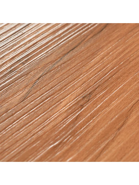 PVC-lattialankut ei-itsekiinnittyvä 4,46 m² 3 mm jalava