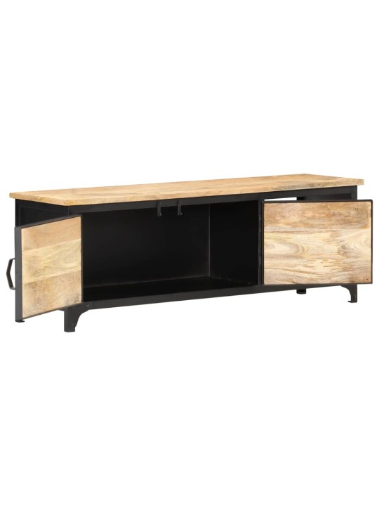 Tv-taso 120x30x40 cm täysi mangopuu