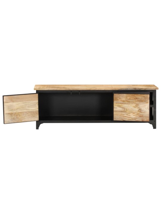 Tv-taso 120x30x40 cm täysi mangopuu