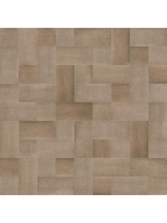 WallArt Nahkalaatat Argyle savuinen taupe 32 kpl