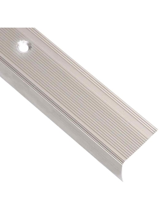 Portaikon suojukset l-muotoiset 5 kpl alumiini 90 cm samppanja