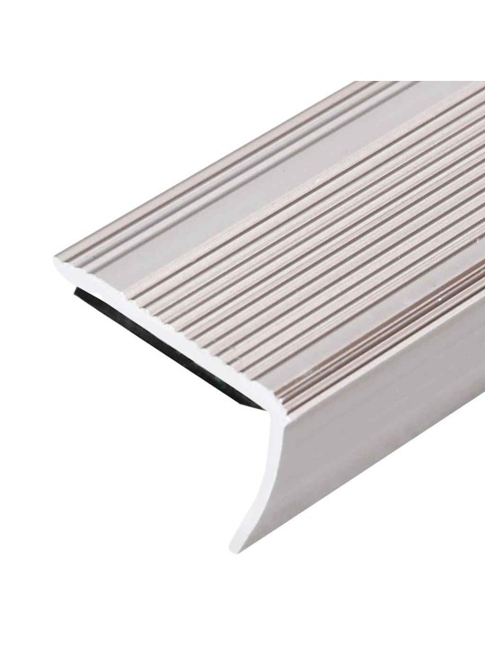 Portaikon suojukset L-muotoiset 15 kpl alumiini 100cm samppanja