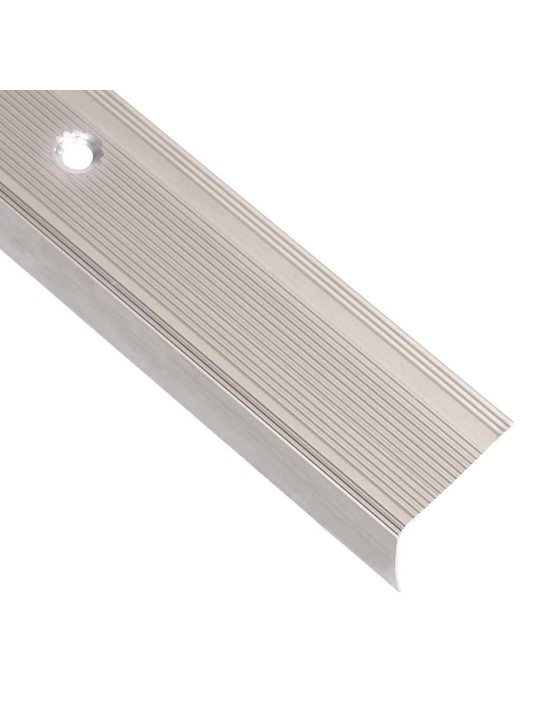 Portaikon suojukset L-muotoiset 15 kpl alumiini 100cm samppanja