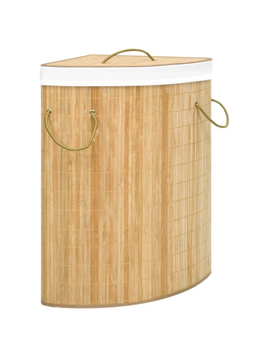 Bambu kulmapyykkikori 60 l