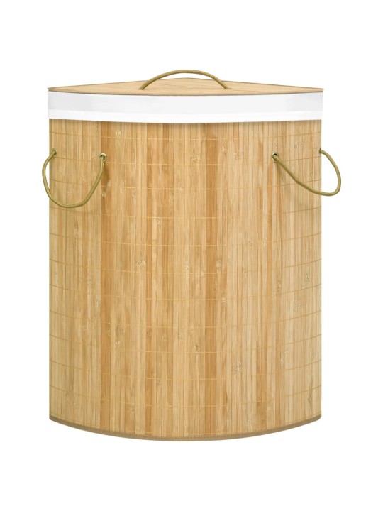 Bambu kulmapyykkikori 60 l